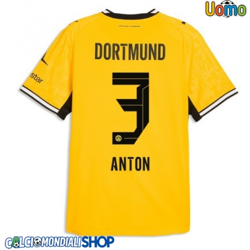 Maglie da calcio Borussia Dortmund Waldemar Anton #3 Prima Maglia 2026-27 Manica Corta